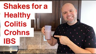 Smoothies and shakes for a healthy Colitis  Crohns and IBS diet [upl. by Liva241]