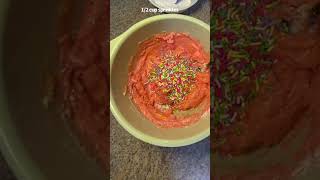 Strawberry Cake Mix Funfetti Blossom Cookies [upl. by Seaddon]