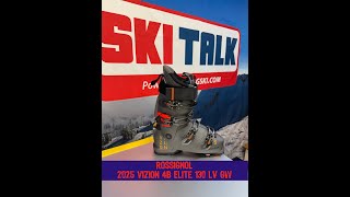 2025 Rossignol Vizion 4B Elite 130 LV GW Boot with SkiTalkcom [upl. by Soelch]