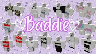 ROBLOX BADDIE CLOTHING CODES for Brookhaven Bloxburg and Berry avenueElsie codes [upl. by Anaek]