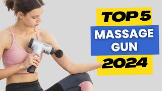 Best Massage Gun 2024  Top 5 Massage Gun In Amazon [upl. by Maroj]