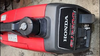 Honda EU2200IC 2200 Watt Companion Super Quiet Portable Inverter Generator Review [upl. by Lehcear]