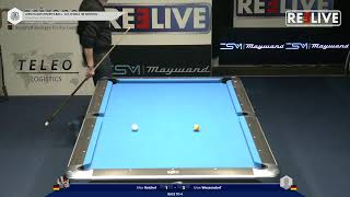 Alex Reichel vs Uwe Wessendorf Dienstagsturnier 9 Ball 5112024 Billardfreunde Bremen [upl. by Ahsiema509]