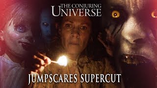 All The Conjuring Universe Jumpscares SuperCut [upl. by Ardnohsed]