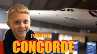 I went on CONCORDE at Manchester Airport Runway Visitor Park [upl. by Siclari]