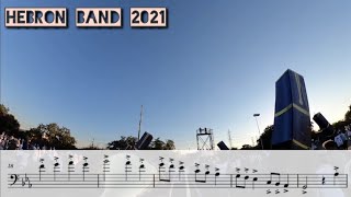 Hebron HS Band 2021  Trombone transcription [upl. by Jakie825]