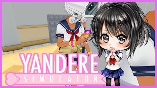 كاميرات مراقبة 👾و طالبة خجولة في yandere simulator 🙄 [upl. by Thisbee]