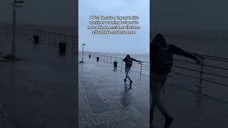 This storm though😨tamtaliza funny weather liverpool uk car [upl. by Ayanahs545]