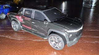 This Hotwheels Chevy Silverado EV Had A Paint Defect Factory Error So I Made It Into A Custom [upl. by Welcy909]