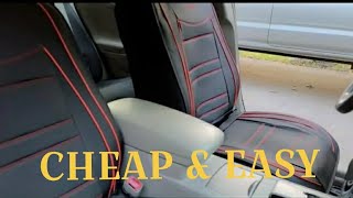 HOW TO INSTALL CAR SEATS COVERS  SIMPLY AND EASY  AmerFil Channel [upl. by Zerelda437]