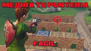 MEJORA TU PUNTERÍA FÁCIL y RAPIDO en FORTNITE con ESTE TRUCO Consola Ps4Xbox One [upl. by Nelubez]