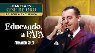 Educando a Papá 1955  Película Completa  CanelaTV [upl. by Cima]