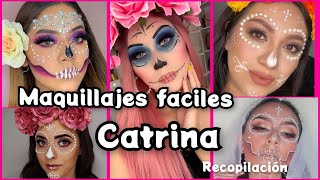 🛑Maquillajes faciles de catrinas [upl. by Kyriako]