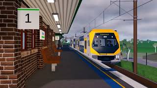 Trainspotting At West Hills Trainways Roblox [upl. by Nnayram]