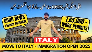 🇮🇹Italy Work Permit Visa  Italy Seasonal amp Non  Seasonal Work Visa Update 202425  Decreto Flussi [upl. by Alleinnad]