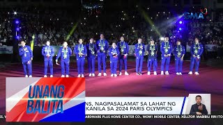 Pinoy Olympians nagpasalamat sa lahat ng sumuporta sa kanila sa 2024 Paris Olympics  Unang Balita [upl. by Hyacintha]