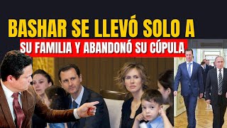 BASHAR AL ASSAD HUYÓ DE SIRIA CON SU FAMILIA Y ABANDONÓ A SU EQUIPO [upl. by Aihsar]