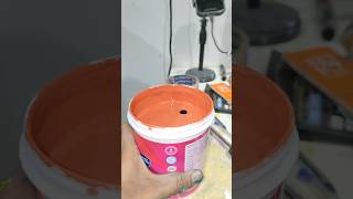 ANTIDUST brown base paint  exterior shade making satisfying ytshorts [upl. by Aiekram]