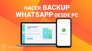 Cómo hacer una copia de seguridad de WhatsApp desde la PC [upl. by Avat]