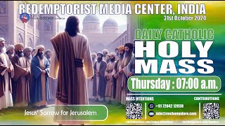 Catholic Holy Mass  31st October 2024 Thursday [upl. by Eidualc]