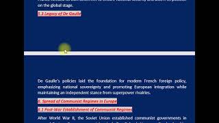 XII COLD WAR EUROPE 19551991  Part –II  EUROPEAN HISTORY  CSS PMS TIMES [upl. by Llennoc575]