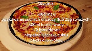 Ciasto pizzę [upl. by Minabe]