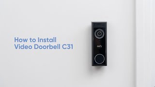 eufy Video Doorbell C31 How to Video [upl. by Colville77]