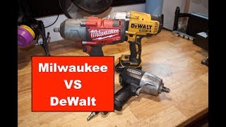 Milwaukee vs DeWalt 12quot Impact Review [upl. by Anthony817]