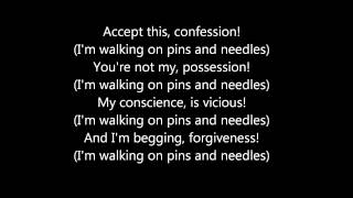 Billy Talent Pins and Needles Lyrics [upl. by Rawdan]