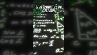 LA CONJETURA DE COLLATZ matemática matematika sabiasque youtube historia curiosidades [upl. by Herbie]