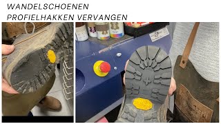 Oude wandelschoenen reparatie [upl. by Jordanna]