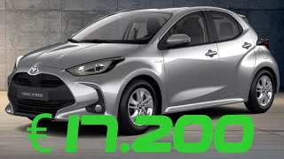 TOYOTA YARIS BENZINA 2023 I PREZZO DIMENSIONI PREGI amp DIFETTI [upl. by Angelique173]