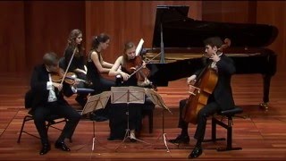 Notos Quartett  Schumann Piano Quartet in E flat major op 47 [upl. by Ayocat344]