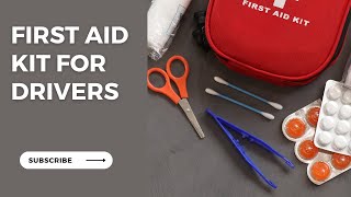 First aid kit for drivers [upl. by Cesar303]