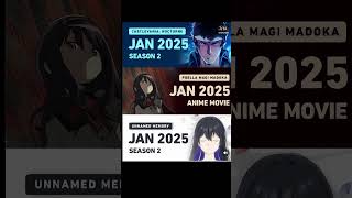 TOP 5 UPCOMING ANIME RELEASE DATE 2025 shorts anime 2025 [upl. by Pepin533]