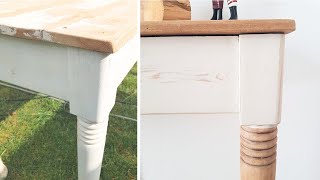 Möbel Upcycling Tisch Makeover  Landhausstil  Shabby Chic [upl. by Richardson566]