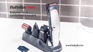 Babyliss E837E  10 in 1 szőrtelenítő szett W Tech pengerendszerrel [upl. by Woodring839]