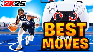 BEST DRIBBLE MOVES in NBA2K25 1 DRIBBLE TUTORIAL FOR BEGINNERSHANDCAM [upl. by Leduar]