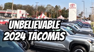 The SHOCKING Truth About 2024 Tacomas At Local Dealerships [upl. by Icyaj291]