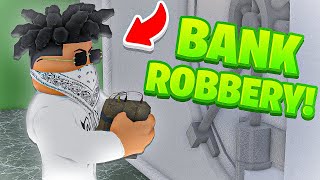 ROBBING THE BIGGEST BANK IN THIS ROBLOX BRONX RP GAME FIVEM [upl. by Landa]