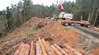 Logging Coast Range Oregon 2024 part 1 [upl. by Garth728]