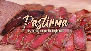 PastirmaBasturma for Beginners  Dry Curing Meat for Beginners [upl. by Nnylyoj]