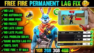 FREE FIRE LAG FIX 1GB 2GB RAM  FREE FIRE LAG PROBLEM SOLVED  HOW TO FIX LAG 2GB 3GB 4GB MOBILE 📲 [upl. by Urata]