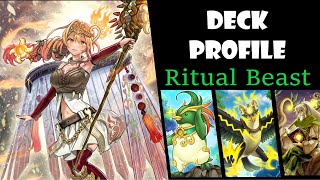 Deck profile YGO TCG Ritual Beast [upl. by Dnomra512]