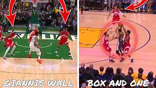 Why The 2019 Toronto Raptors Defense Was One of THE BEST Giannis Wall amp Curry Box And One [upl. by Bonnibelle]