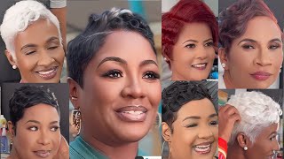 🔥SENSATIONAL ✨13 eyecatching PIXIE Short HAIRSTYLESampHAIRCUT FOR BLACK WOMEN  Somto Starr [upl. by Noek]