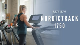 NordicTrack Commercial 1750 Treadmill Review  TreadmillRatingsReviewscom [upl. by Nahtnahoj107]