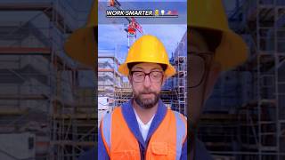 Part 74  work smarter 👷💡💯 workers construction work smart job viralvideo shorts [upl. by Delbert]