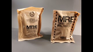 2024 US MRE Cheese Tortellini Review Meal Ready to Eat Taste Testing Comparison to Meal Kit Supply [upl. by Notnelc]