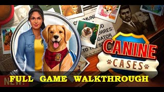 AE Mysteries  Canine Cases FULL Game Walkthrough HaikuGames [upl. by Gneh]